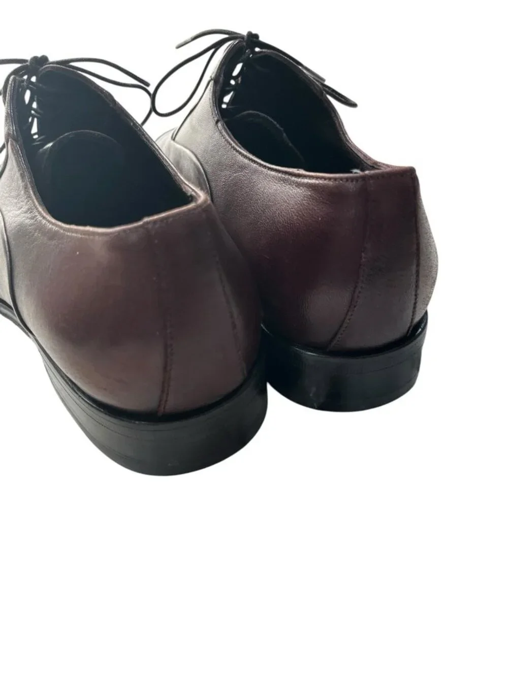 Bruno Magli Maioco Men’s Cap Toe Oxford Dark Brown Leather Dress Shoes Size 12 M